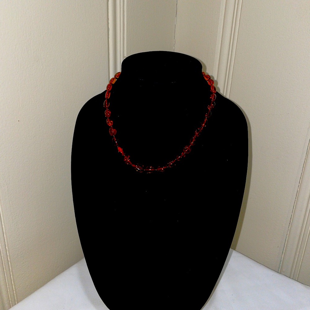 Baltic amber necklace from Poland